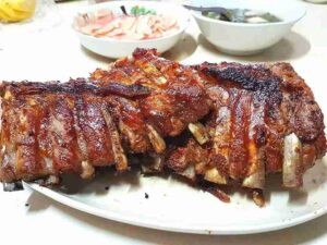 ซี่โครงเนื้อกับการทำบาร์บีคิว