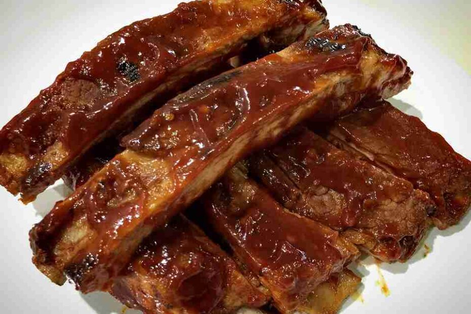ซี่โครงเนื้อกับการทำบาร์บีคิว